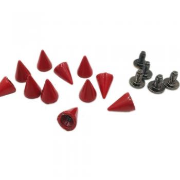 50 Sets Red Rivets for Leathercraft and Accessories