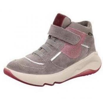 Superfit Kinderstiefel MELODY Grau-Rot