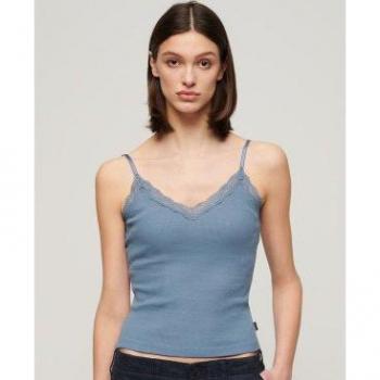 Superdry Essential Damen-Top mit Spitze