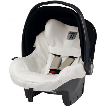 Peg Perego Rivestimento Sfoderabile Primo Viaggio Clima Cover, SL, Bianco