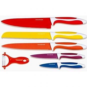 Cuchillos Swiss Q con Recubrimiento Cerámico (6 Piezas)