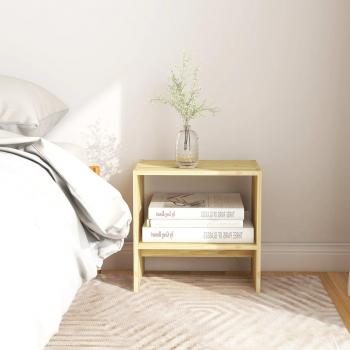 VidaXL End Table 40x30.5x40 cm Solid Pinewood
