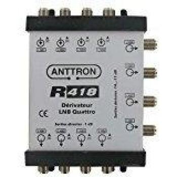 Quattro Splitter Anttron -1 dB – Modèle R418