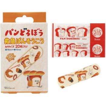 M‑Size Skater First Aid Bandages, 20 Pack, QQB1‑A (Japan)