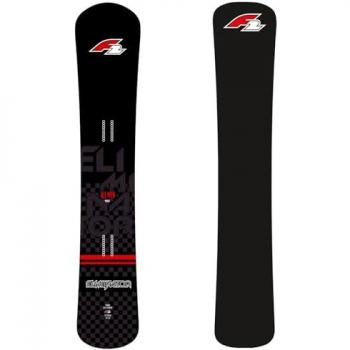 F2 Snowboard Rennsport Eliminator 153 cm Schwarz 2023/24