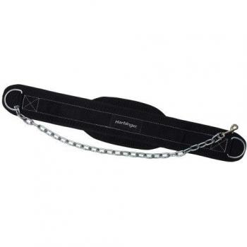 Single‑Piece Harbinger PolyPro Dip Belt (Black)