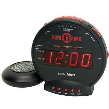 Geemarc SBB500SS Sonic Bomb, Noir, 14 x 14 x 7 cm