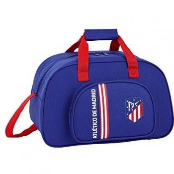 Sac de sport bleu Atlético De Madrid, 40 cm, pour enfant, Safta
