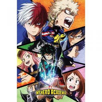 My Hero Academia S2 Große Poster 61×91,5 cm – Neu Versiegelt Manga