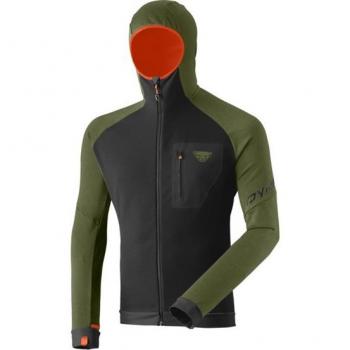 Tenue d’aventure Dynafit Radical Polartec en Noir, Vert Kaki, Orange – Taille XL