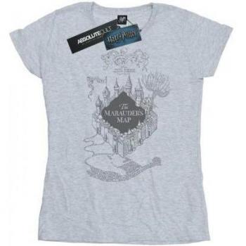 Blouse en coton gris Marauder’s Map (Haut femme)