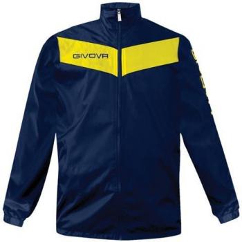 Givova Rain Scudo Giacca Blu‑Giallo 3XS