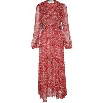 2XS Red Amara Maxi‑Dress – Isabel Marant Etoile Collection