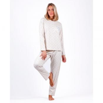 Pijama de Algodón y Viscosa You Are Enough