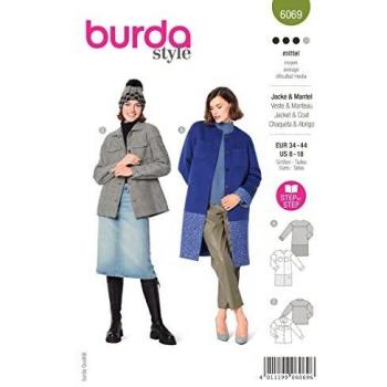 Surchemise Manteau 6069 – Burda Edition