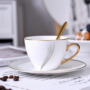 Taza China Dorada “Hueso”