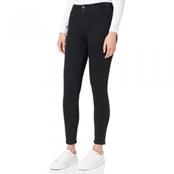 Only Onliconic Jeans A Vita Alta Nero 28
