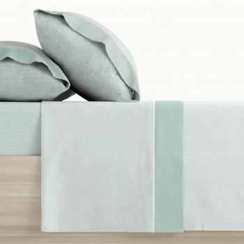 Cama 180 cm – Sábanas Fránela Turquesa Manterol