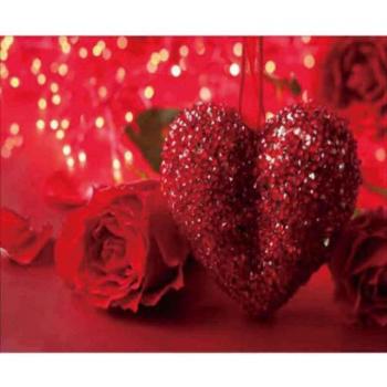 Diamond Painting 5D Rosa Roja
