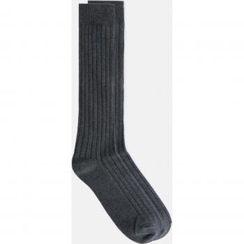 Súper Calcetín Silbon Gris Canalé Hombres