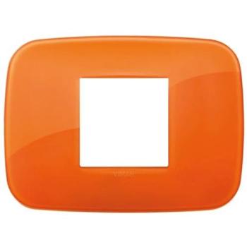 Vimar Placca 2 Moduli Centrale Reflex Orange