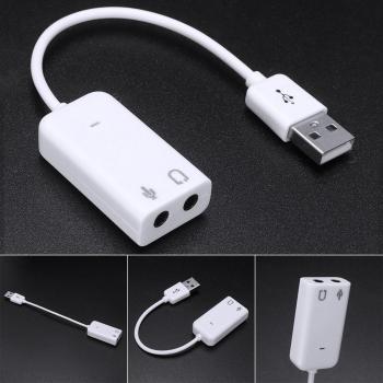 Adaptador de Audio 3D Estéreo con Conector