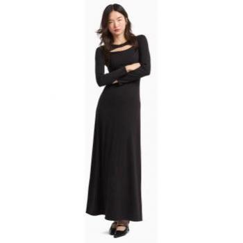 XW000092AF10805UC001 Vestido de Moda Negra XL