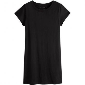 Set de trois T-shirts rayés (noir, gris, blanc) 100 % coton