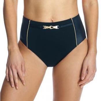 Women’s 2XL Black High-Waisted Bikini Panty Set – W241762