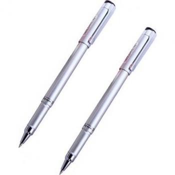 Schwarze HOPK Bürogelstifte – 0,5 mm Set mit 2 Nachfüllkörpern für Mädchen & Schule