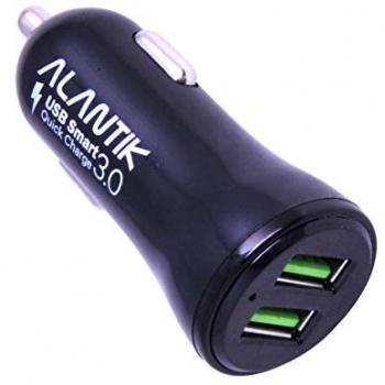 Caricatore Auto Alantik 2USB Fast Charge