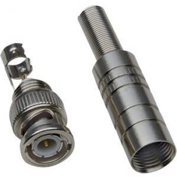 BKL 0401280 Solder‑Type BNC Socket, 6.3 mm Diameter Cable