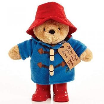 Classic Paddington Bear Plush Toy with Boots
