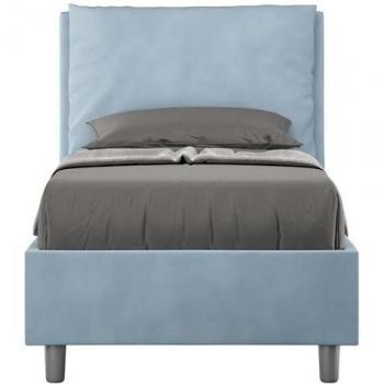 Letto Imbottito 90x200 Azzurro Ityhome