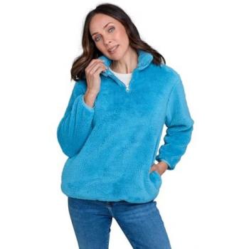 Borg Fleece Half‑Zip Top