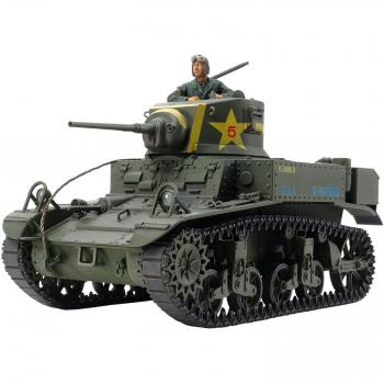 Kit modélisme M3 Stuart 1:35 – Série tardive, Tamiya 35360