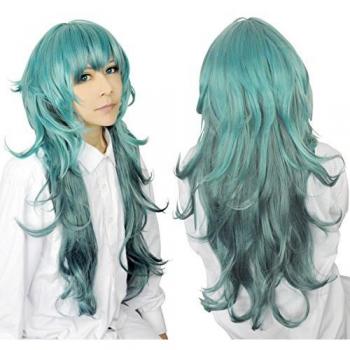 Cf-fashion Tokyo Ghoul Eto Sen Takatsuki Grüne Lange Lockige Welle Cosplay Perücke