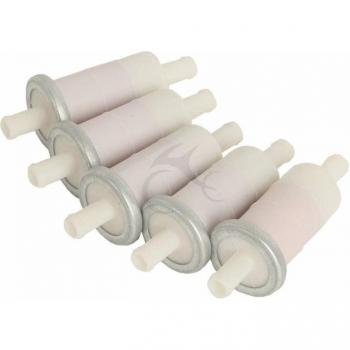 5x Filtro de Combustible 3/8 pulgadas 10mm para Honda CBR600, CBR1000F, VT750, VT1100, GL1500