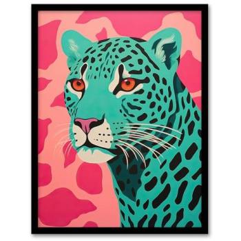Leopard Ink Splash Print