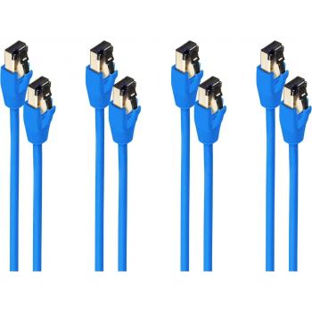 Cavo di Rete Cat8.1 F/FTP Shiverpeaks 5m BLU