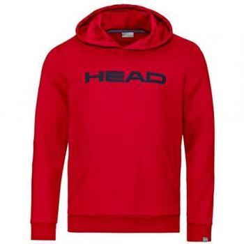 Sudadera infantil Head Club Byron con capucha roja