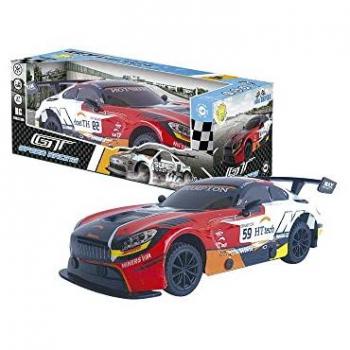 Vehículo GT-Speed Racing Rojo 1:24 R/C TACHAN, juguete para niños y niñas +6 años