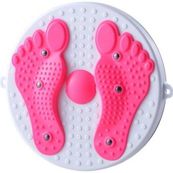 Relaxation abdominale – disque de torsion yoga avec massage des pieds