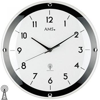 Pendule murale AMS 5906 – Verre minéral, 31 cm