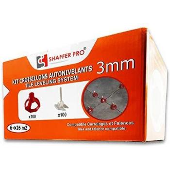 Croisillons pour carrelage 3mm