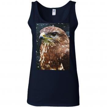 Estetic Hawk Navy Women's Double-Sleeve Tank