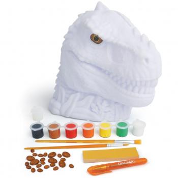 Paquete Colorido Dinosart: Pinta tu Banco de Deseos con T-Rex