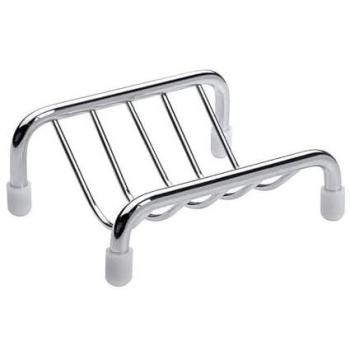 BYTRO Brillantbad – Messingschale mit Abtropfgitter, freistehend (75 × 95 × 30 mm)