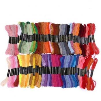 Hilos de Costura para Bordado en 24 Colores