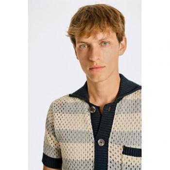 LINDBERGH Strickpullover „Streifen‑Trend“ für Männer